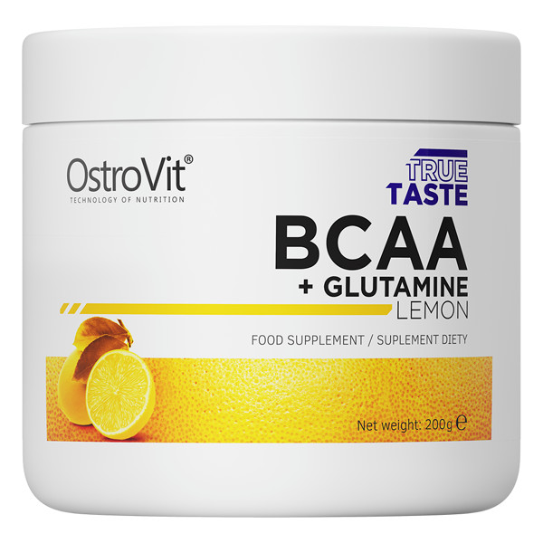 OstroVit BCAA + Glutamine 200g Amino Acids 5 flavors