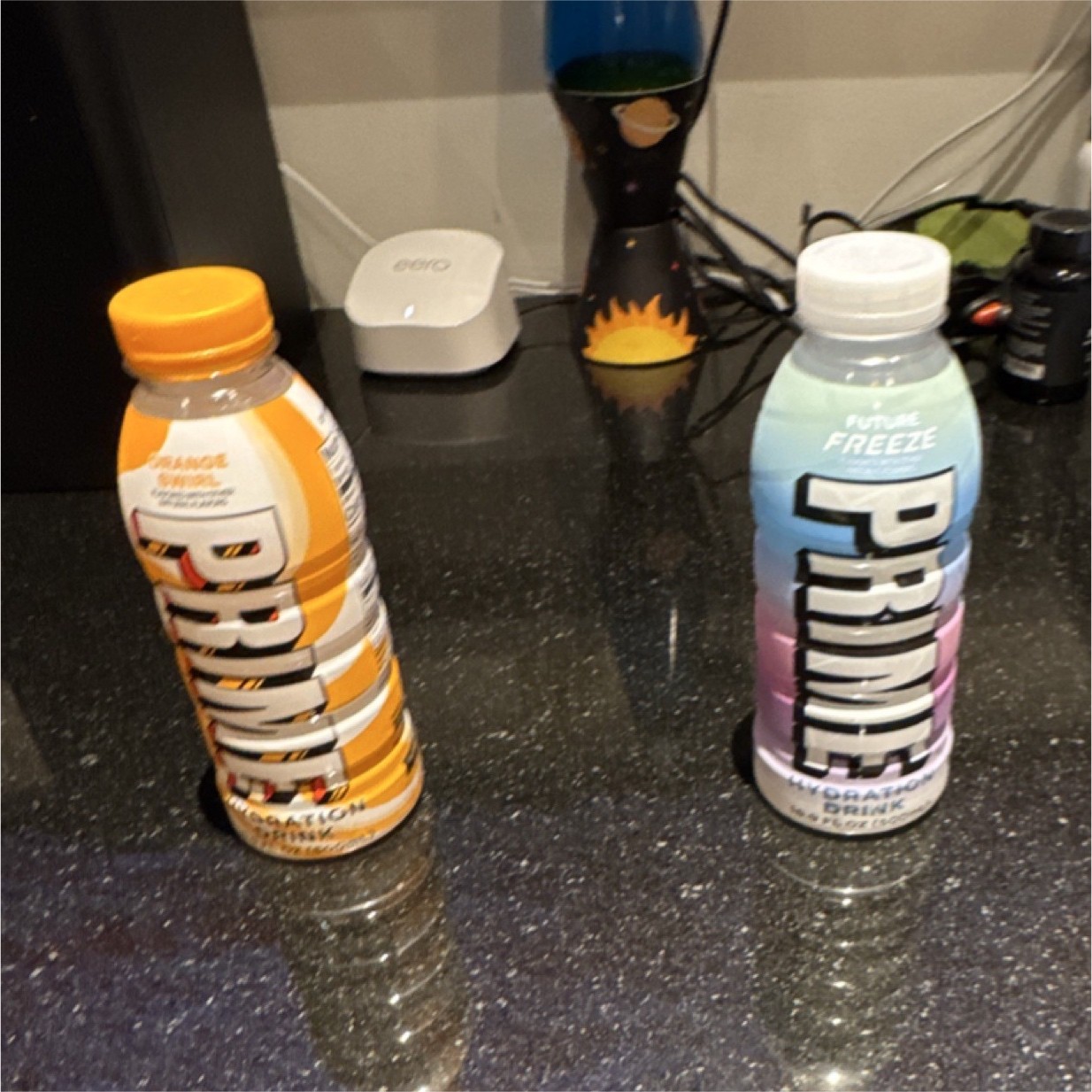 Prime Hydration Drink- Orange Swirl & Future Freeze Electrolytes Liquid