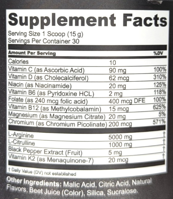 MTN OPS Enduro Cardio Supplement, 30 Servings, Sour Watermelon, Exp. 5/27
