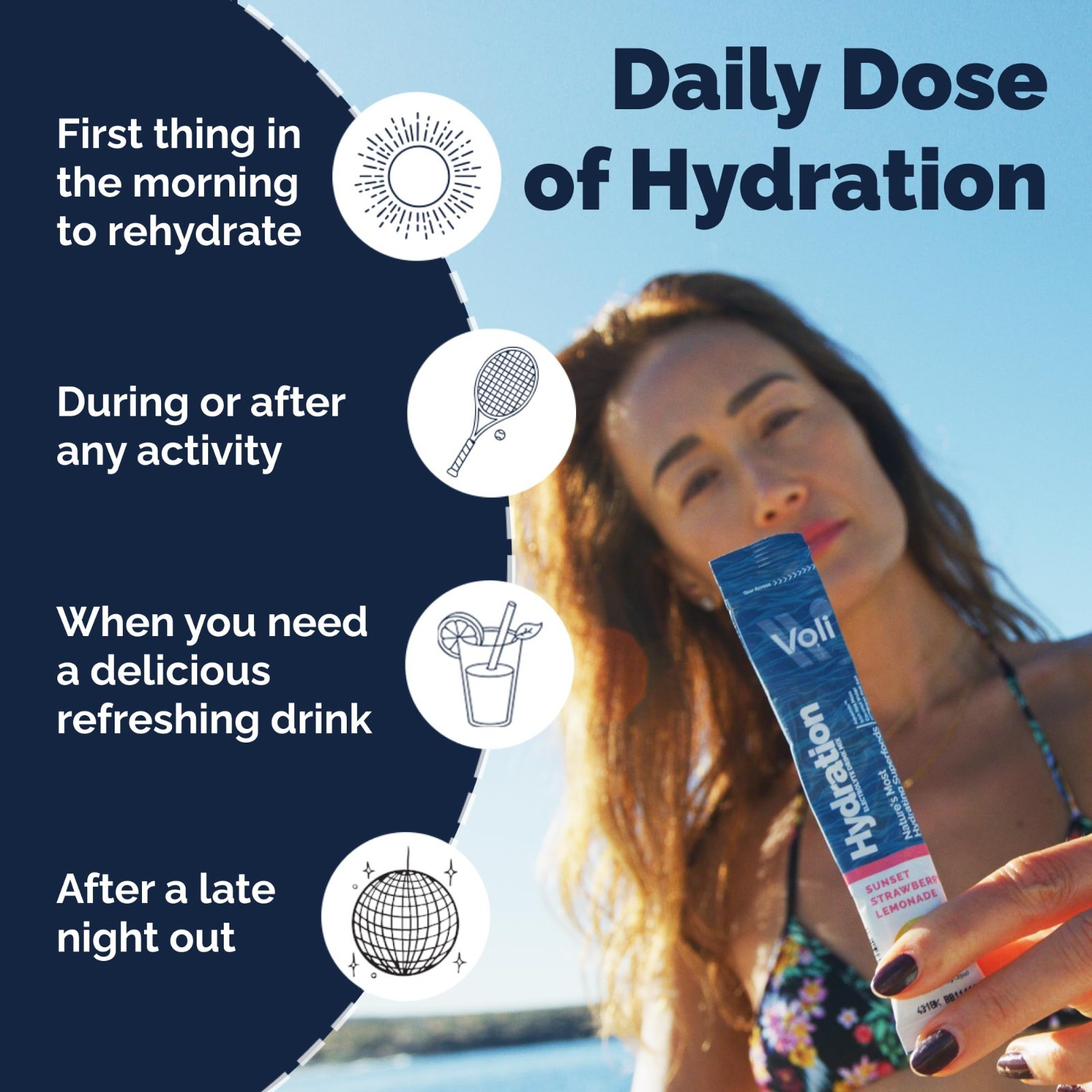 Electrolyte Drink Mix Packets | Sugar-Free Hydration Powder | Keto & Fasting Fri