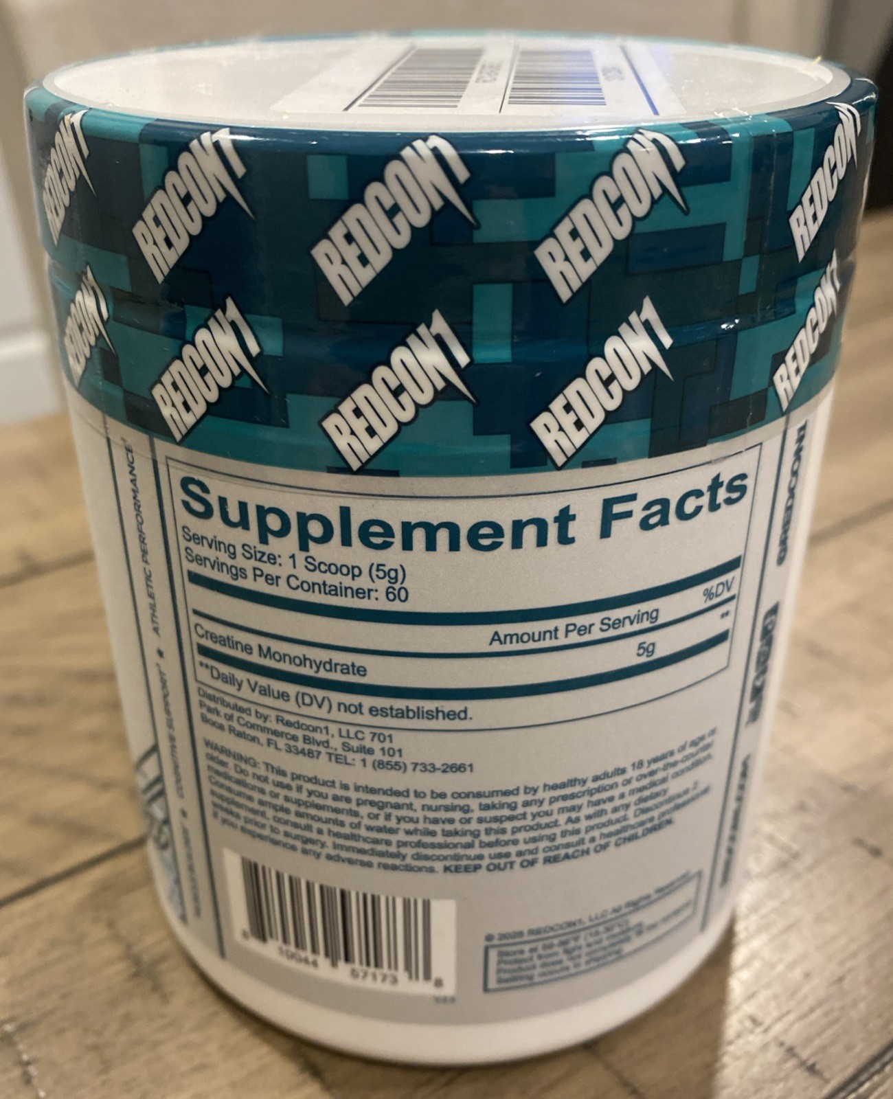 REDCON1 CREATINE MONOHYDRATE Muscle Recovery 60 Servings 5G Per Serving Exp 2027