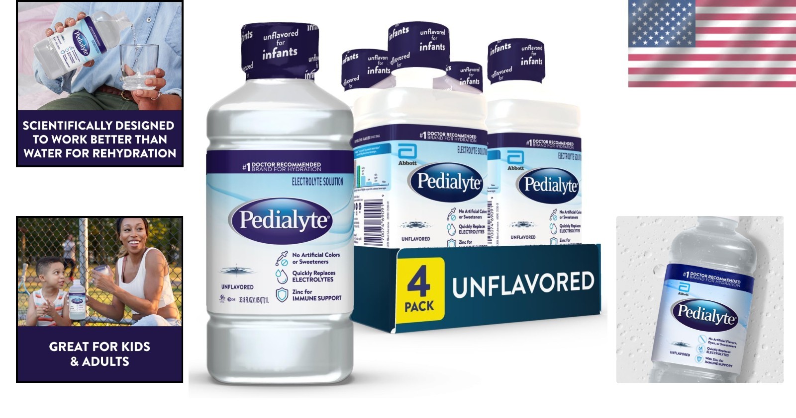 Electrolyte Drink, Hydration Solution for Kids & Adults