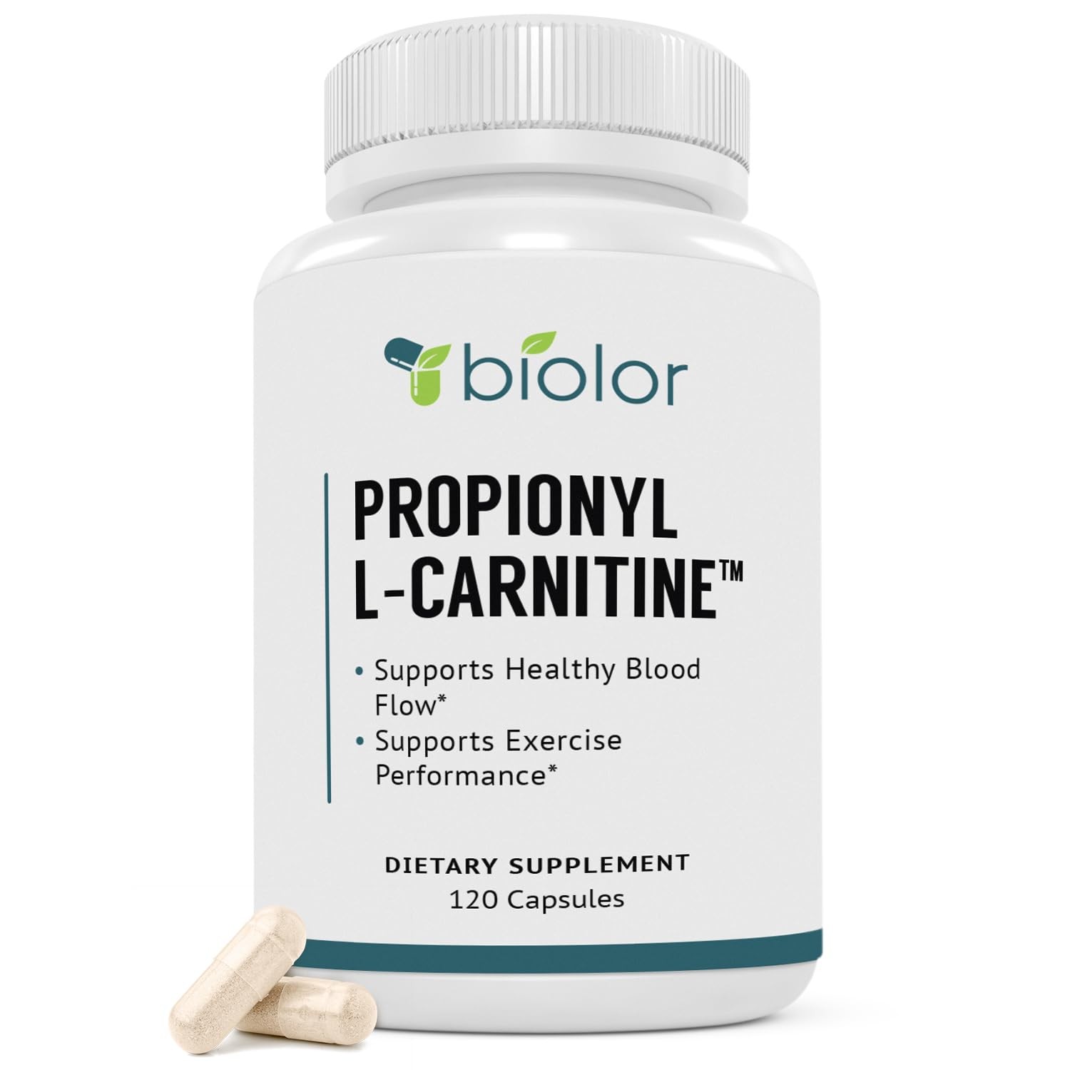 Biolor High Absorption Propionyl-L-Carnitine (PLCAR) No 120 Count (Pack of 1)