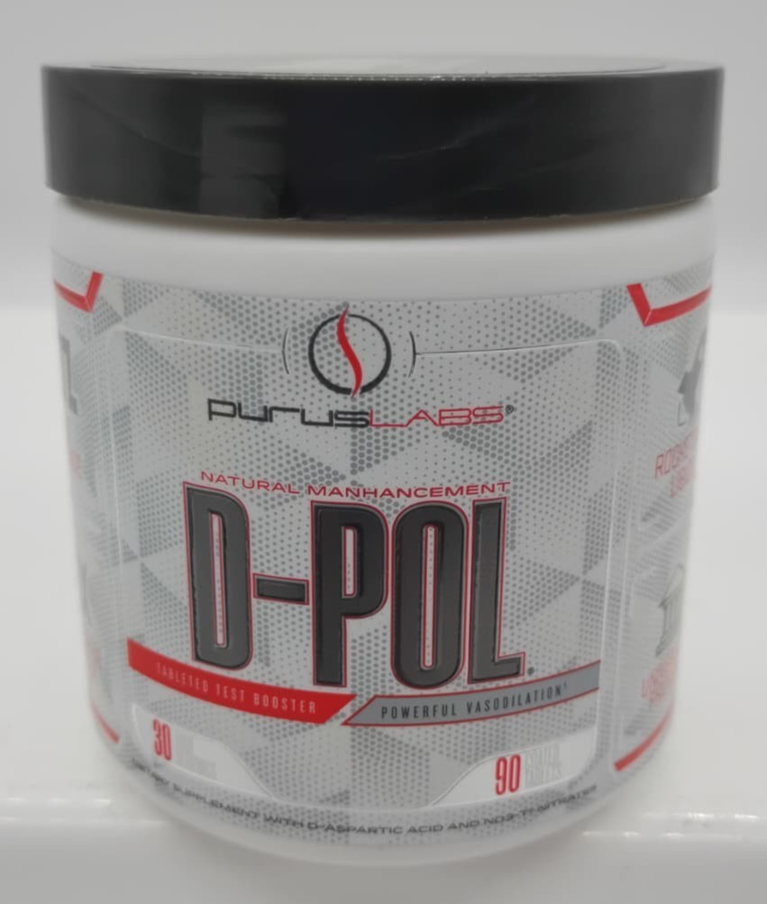 Purus Labs D-POL – Build Lean Muscle & Strength – 90 Tablets – Original Formula!