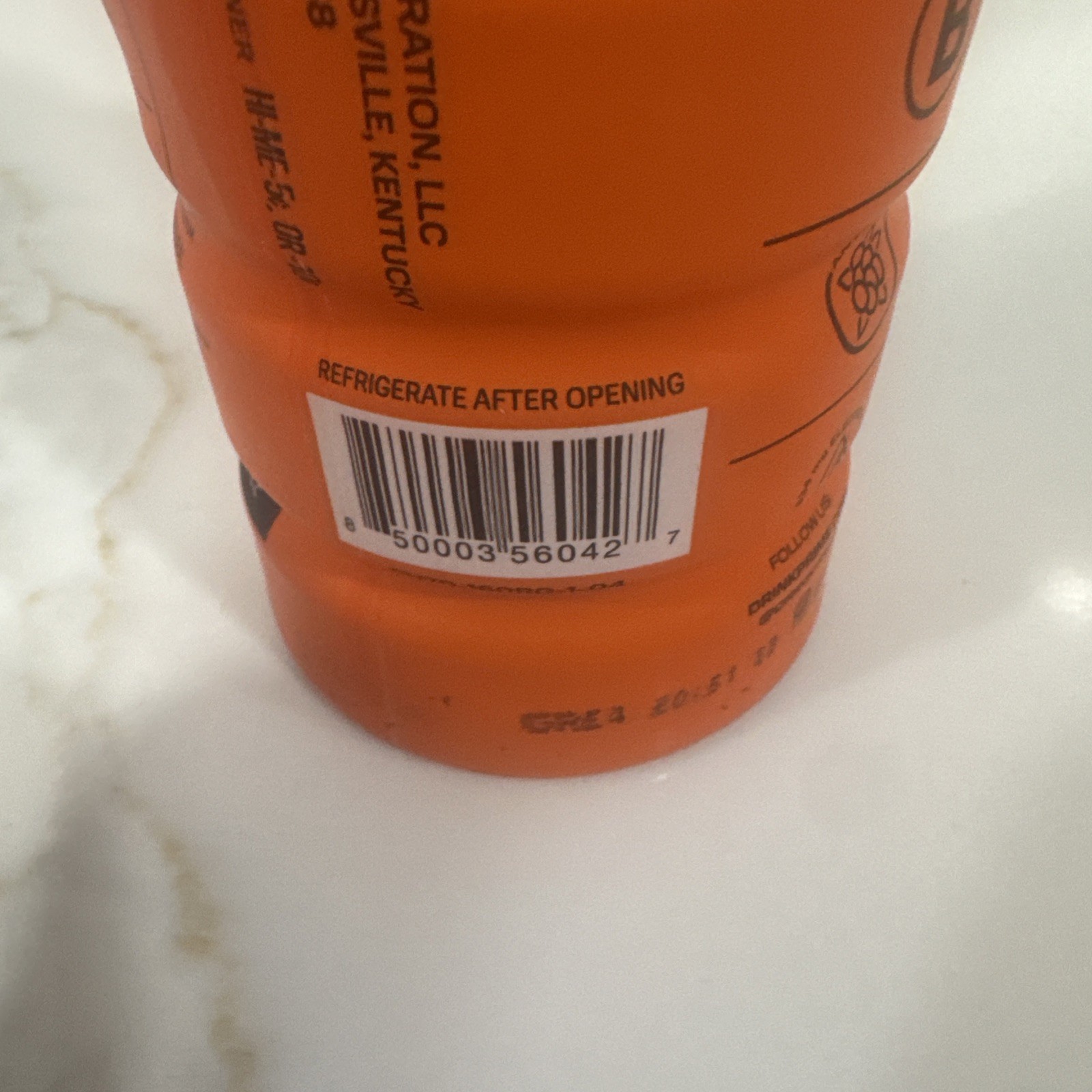 Orange Prime Hydration Drink 16.9oz Bottle Logan Paul KSI New Discontinued