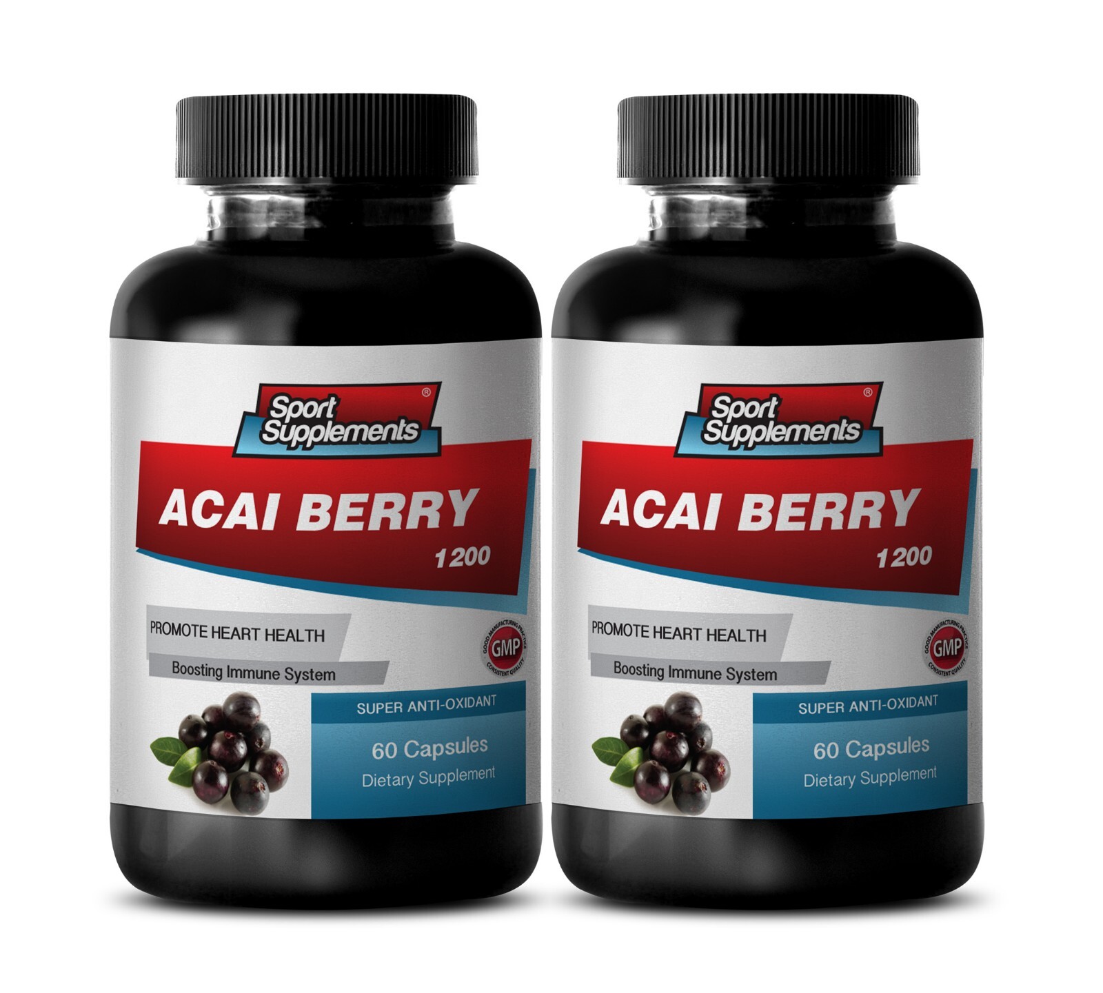 Heart Health Support – ACAI BERRY EXTRACT – 2B 120 Caps