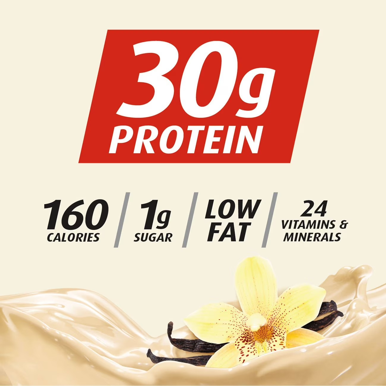 30G Protein Shakes, Vanilla, 11 Fluid Ounces (Pack of 4)