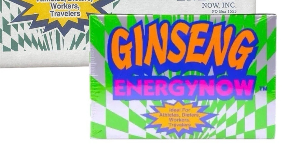 Energy Now Ginseng Herbal Supplements 24 Packs 3 Pills In Each Pack