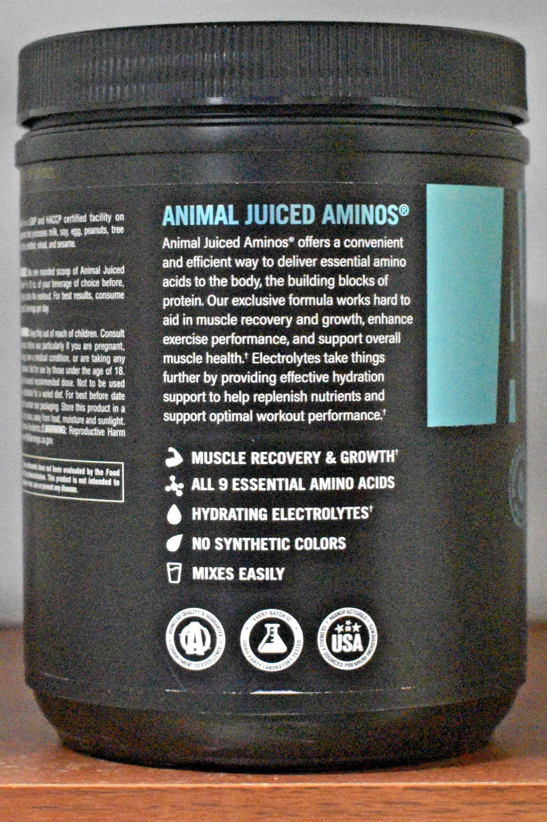 Universal Nutrition Animal Juiced Aminos Grape Juiced 14.3oz (405g) Hydration
