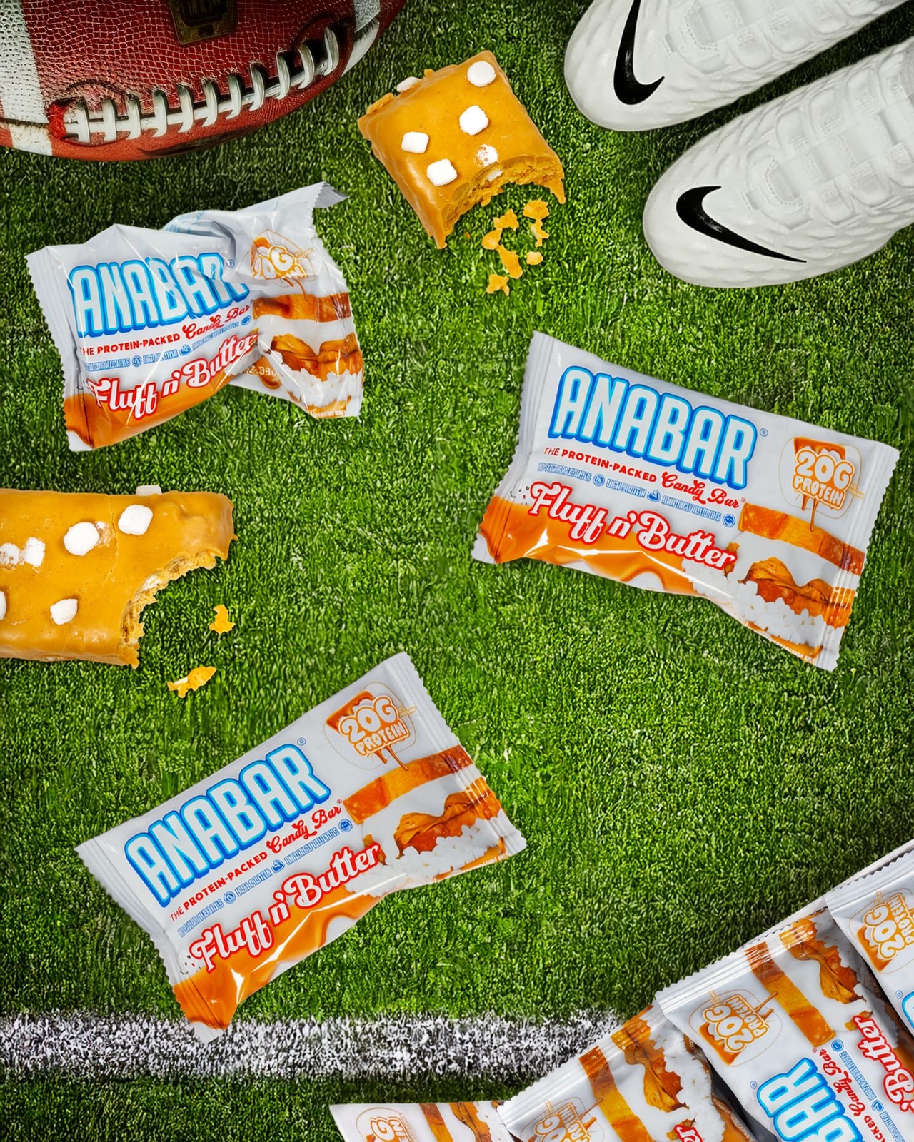 Anabar Protein Candy Bars, 20 Grams of Candy, 12 Count (Pack 1)