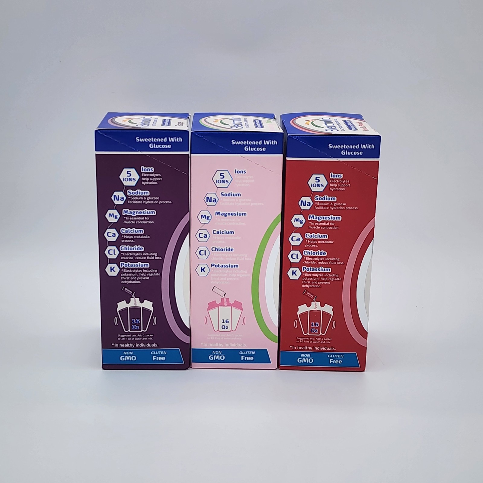 Electrolit Electrolyte Powder 6 Pack Variety Pack (3 Boxes)