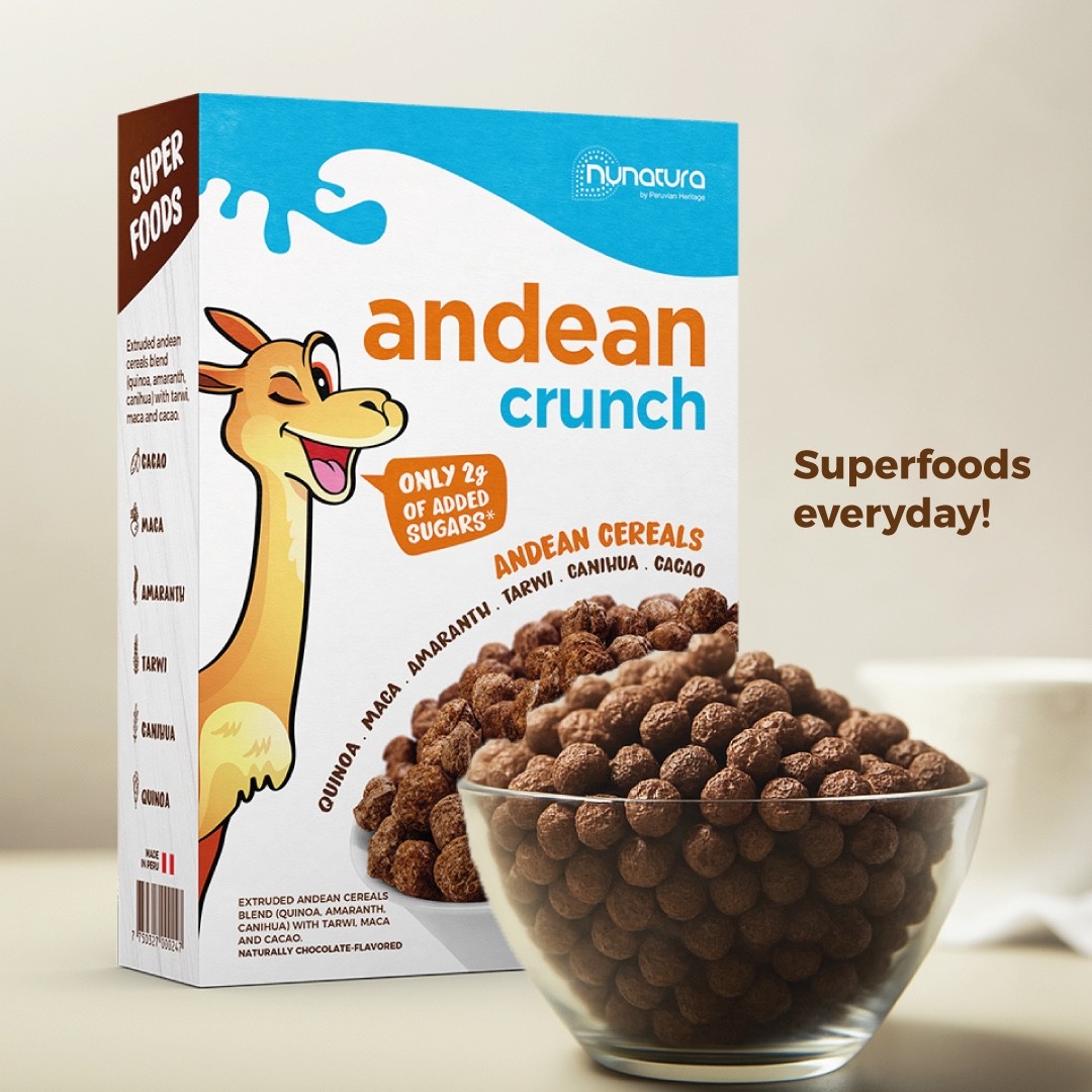 Cereal – Antioxidant and anti-inflammatory properties – organic superfood Vegan