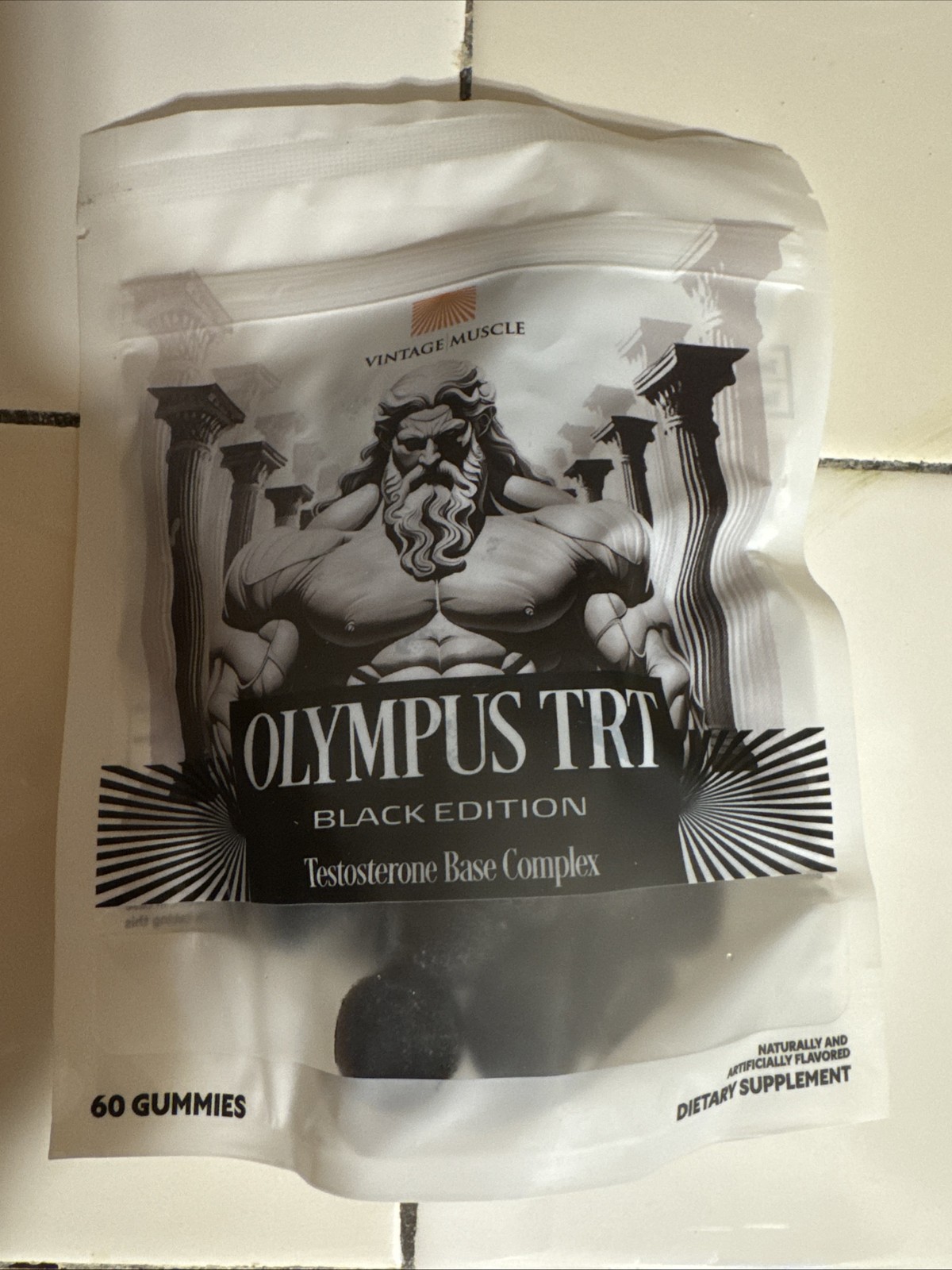 Olympus TRT 4Dhea 2 Step PreCursor 2 Test. Base Gummies By Vintage Muscle💪🏛️🌍