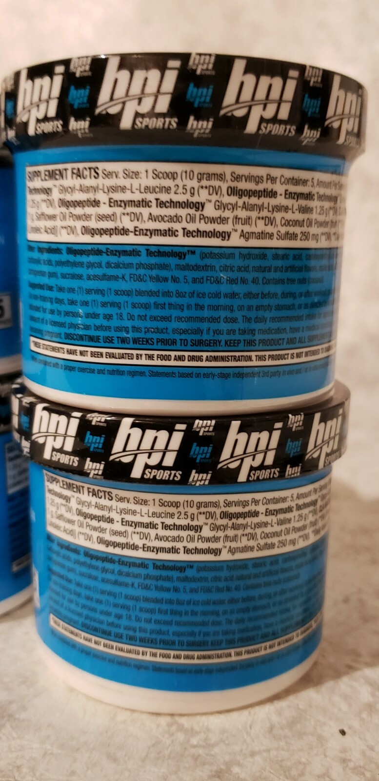 Qty 4 – BPI BEST BCAA – PASSION FRUIT – 5 Servings EACH JAR – 20 Total – 8/2025