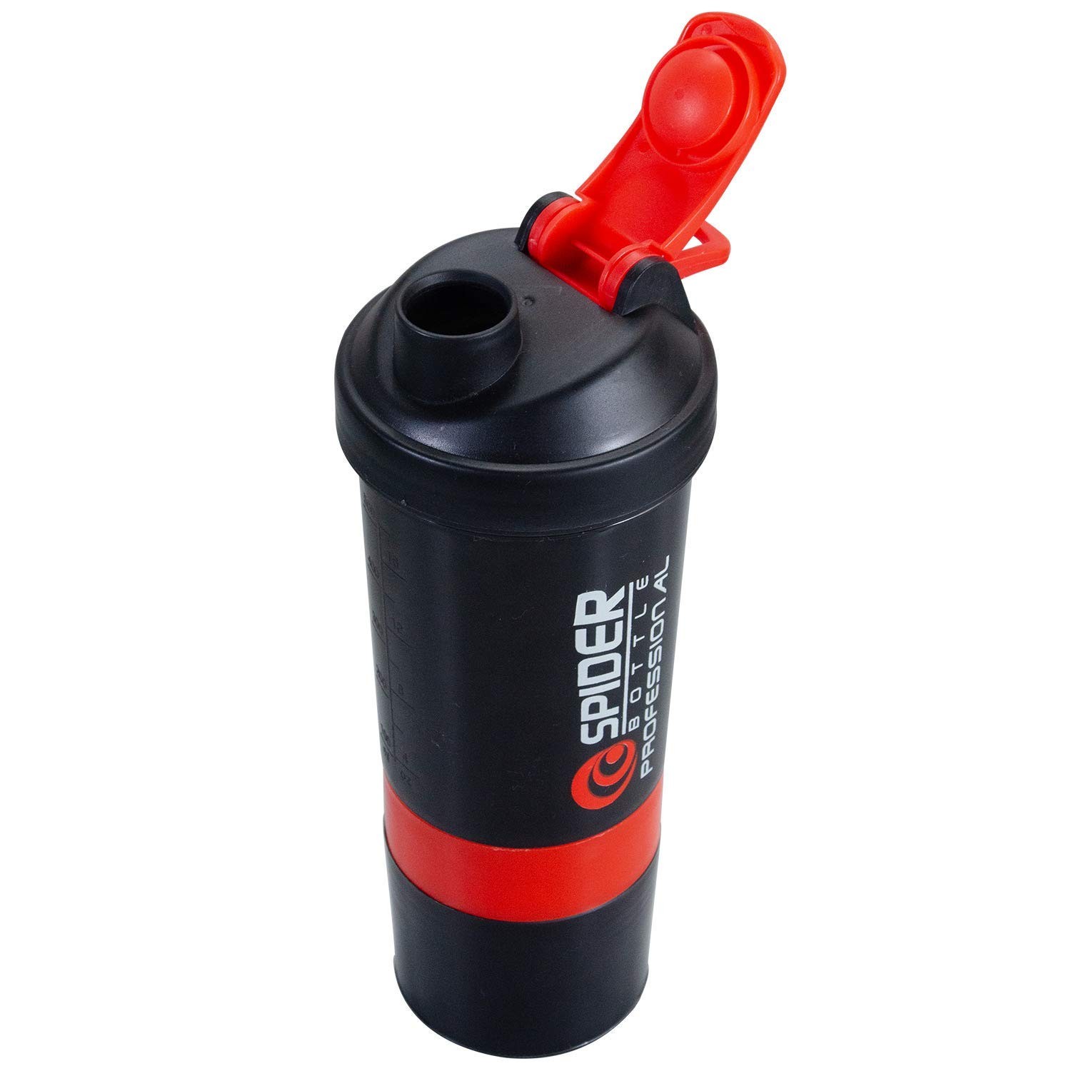 RIKHEEYA Spider Shaker 500ml Leakproof Red