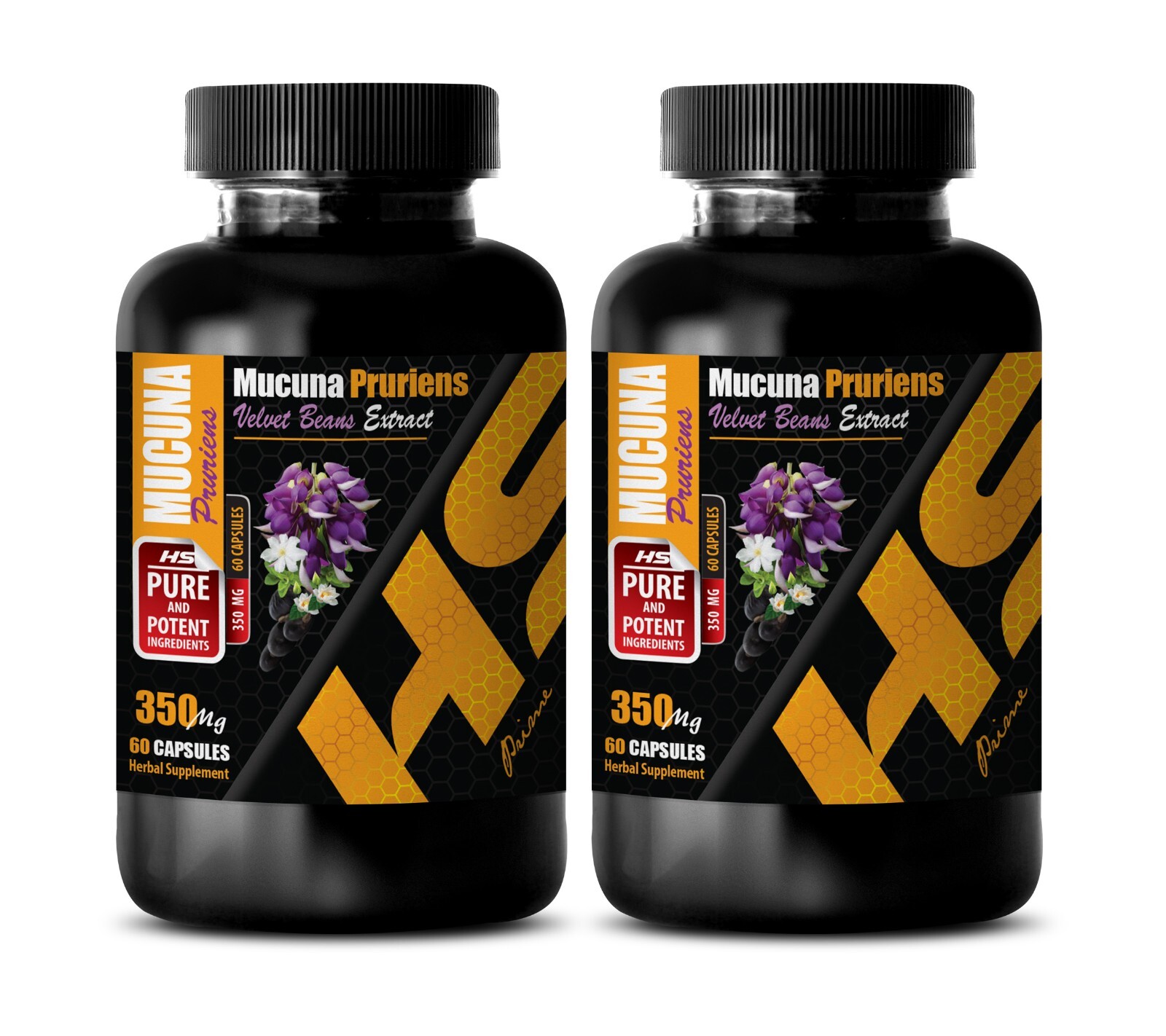 energy booster MUCUNA PRURIENS BEAN EXTRACT – mood support dietary supplement 2B