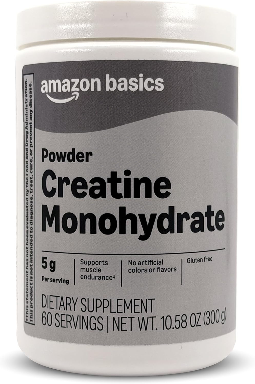 Creatine Monohydrate Powder, 10.58 Oz, 60 Servings
