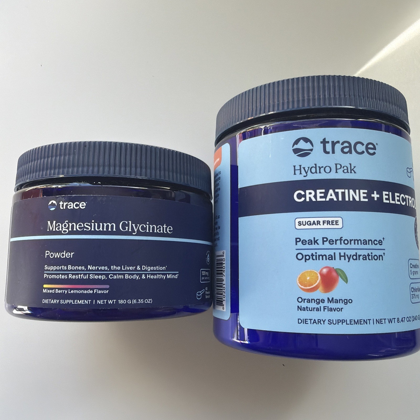 Trace Creatine + Electrolytes & Magnesium Bundle, free fast shipping