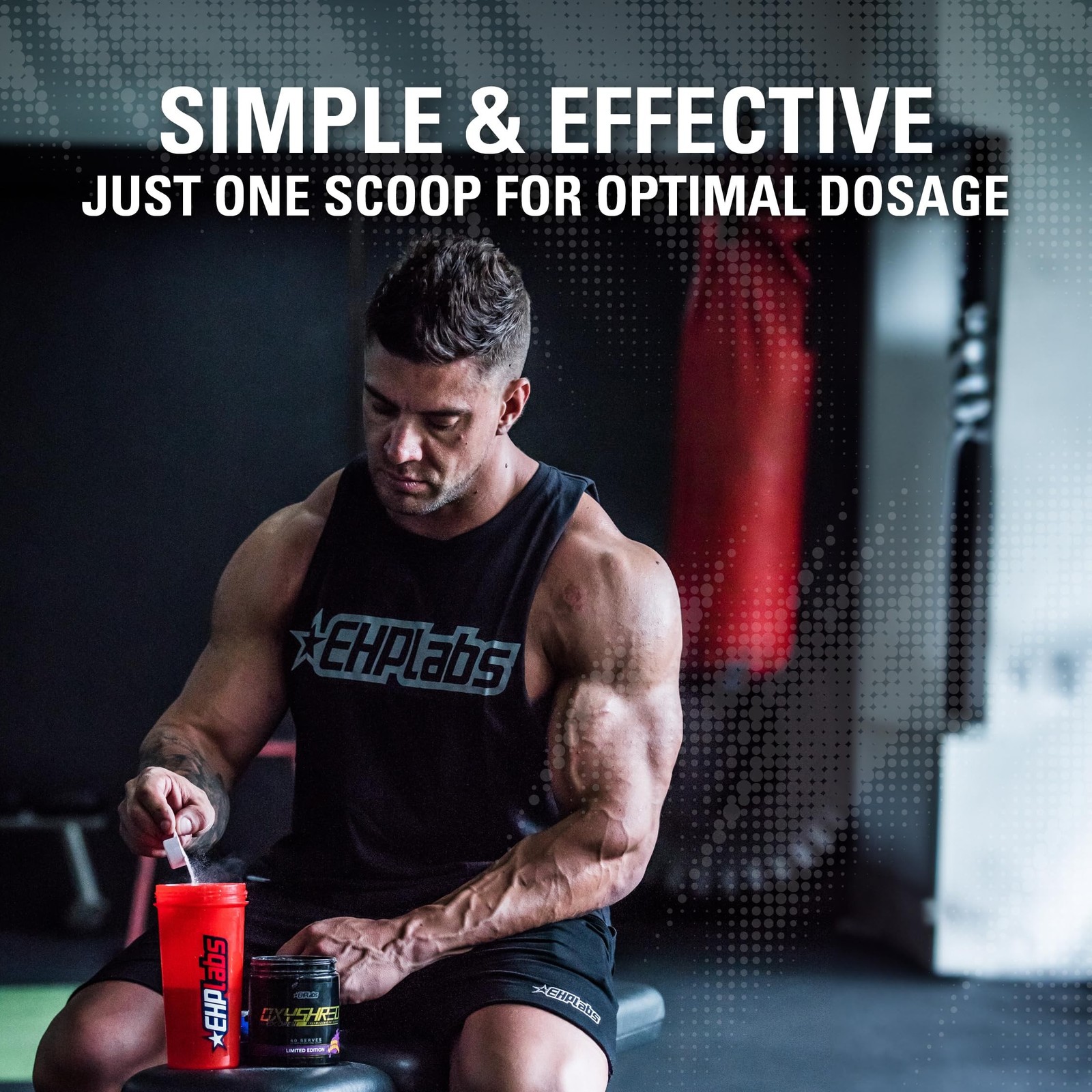 EHP Labs OxyShred Hardcore Super Dosed Pre Workout Powder – Preworkout Powder…