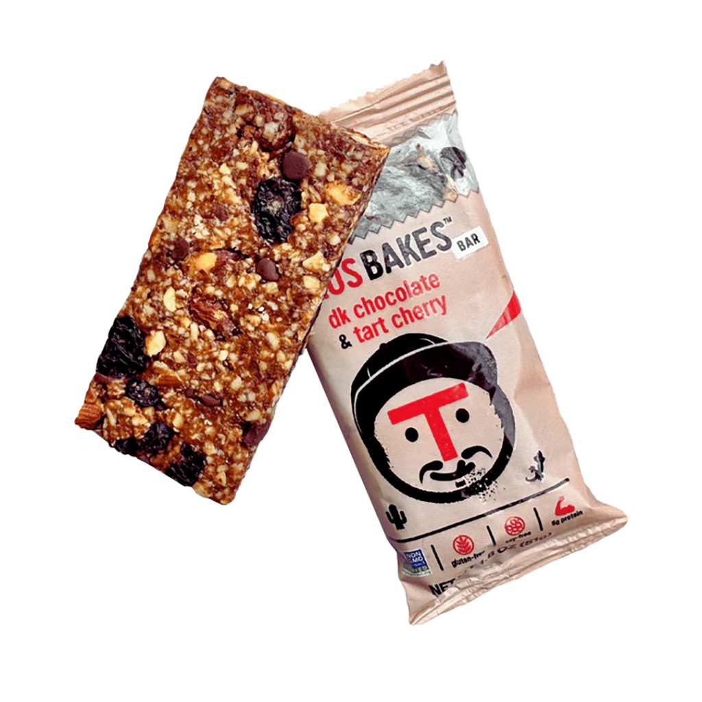 Taos Bakes Energy Bar, Dark Chocolate Tart Cherry, 12/Count