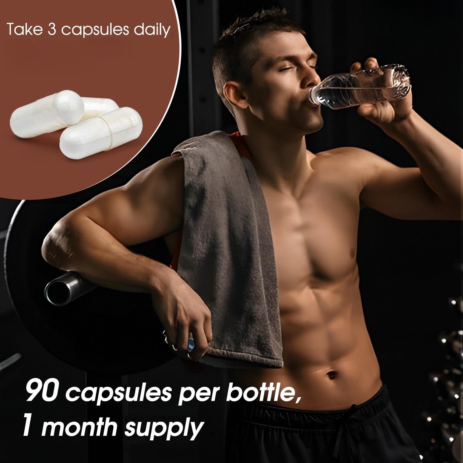 HMB and Leucine Supplement, 3500mg L-Leucine HMB with Vitamin D3, Amino Acid …