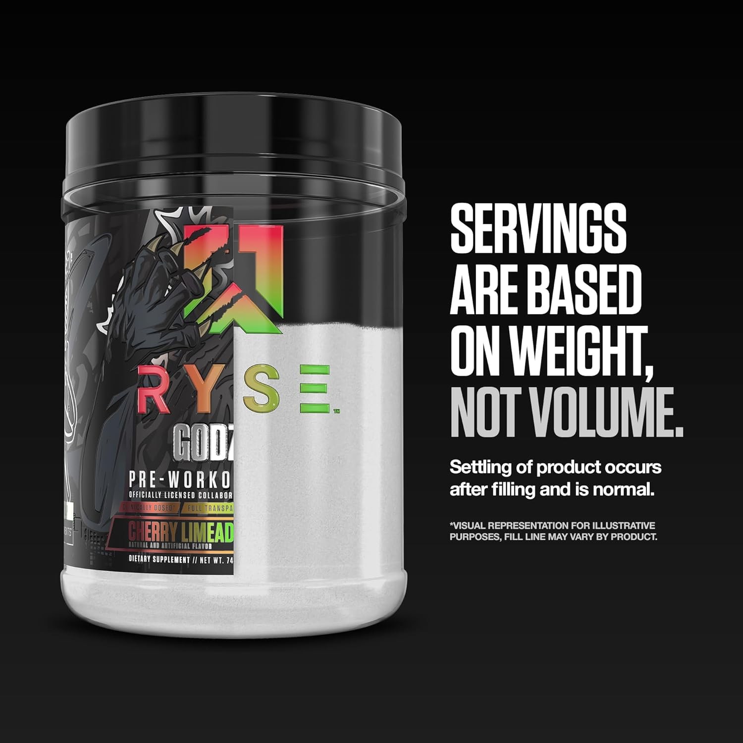 Ryse Noel Deyzel x Godzilla Pre Workout | Intense Pumps, Energy, & Focus |…
