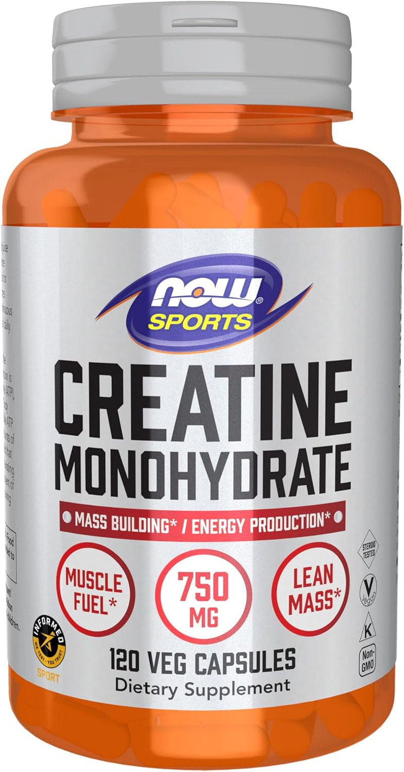 Sports Nutrition, Creatine Monohydrate 750 Mg, Mass Building*/Energy Production*