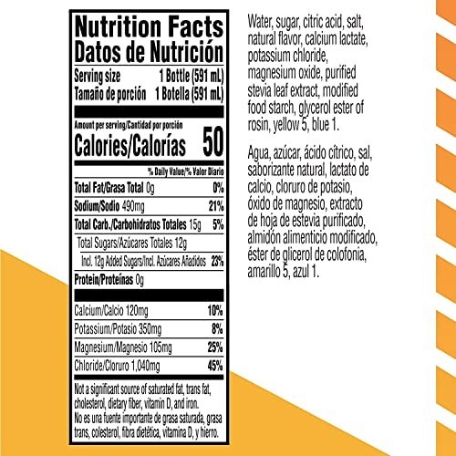 Electrolyte Drink Mix – Lime Cucumber Flavor, 20oz Bottles, 12 Pack for Rapid Re