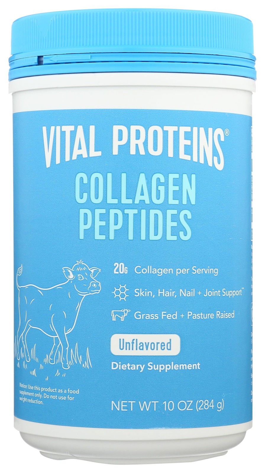 Vital Proteins Collagen Peptide Protein Powder, 10 OZ EXP 08/2028