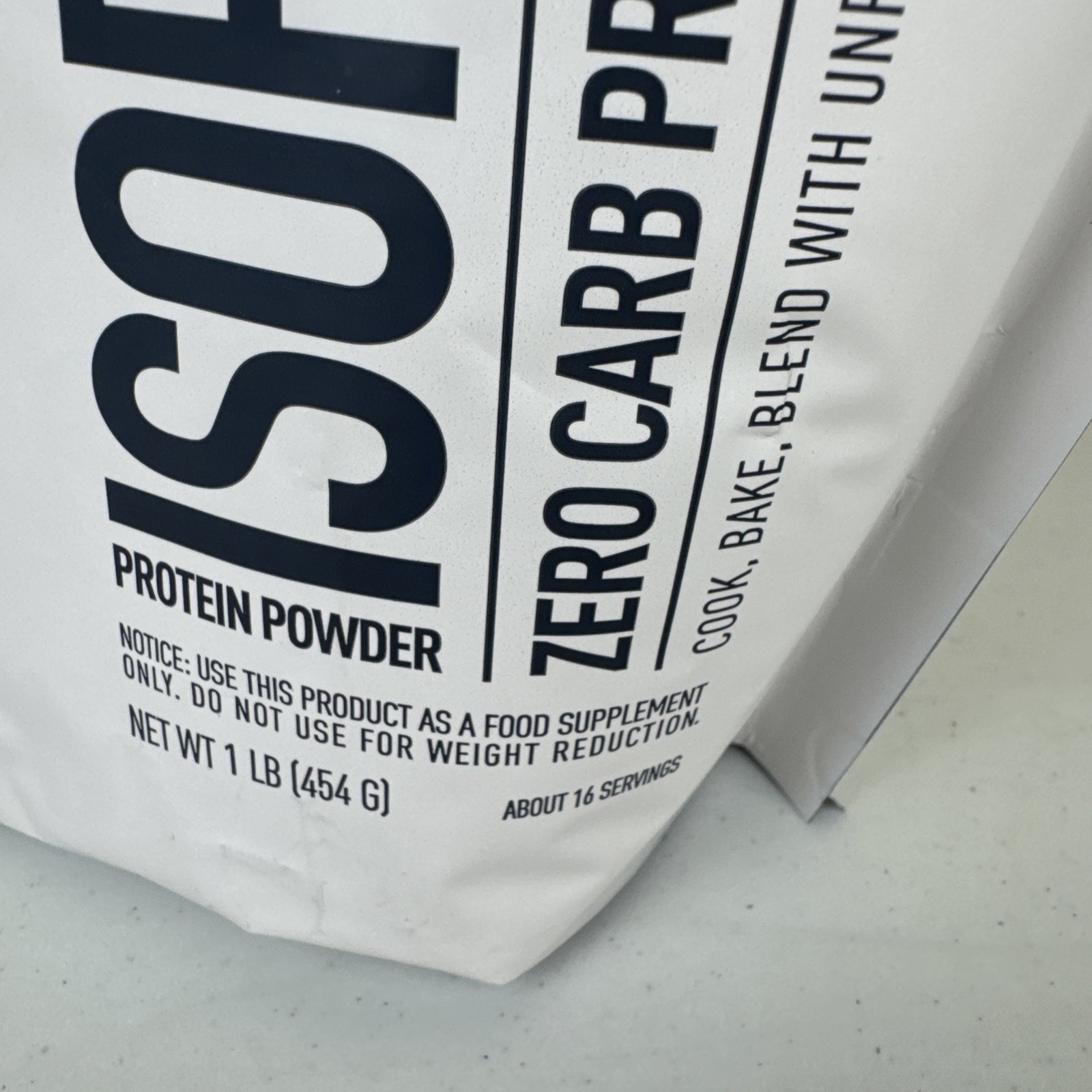 Nature’s Best Isopure Unflavored Isolate Powder Protein 1 Lb Brand New Exp 12/26