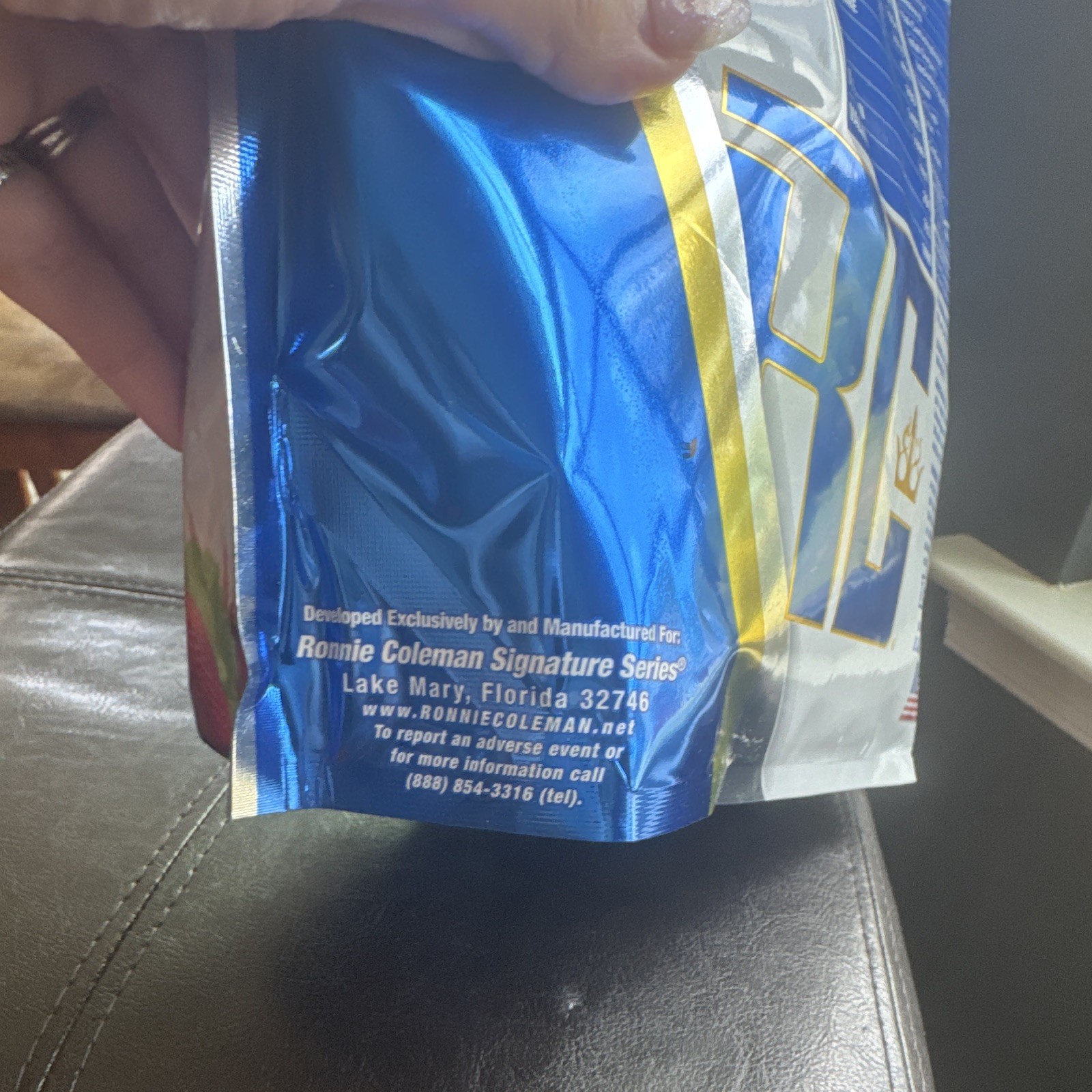 Ronnie Coleman Signature Series Whey XS Vital Edition Strawberry Milkshake 5 lb