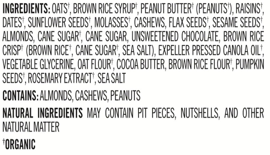 ProBar Meal Bar Original Blend Box of 12 Certified Organic and 100% Vegan