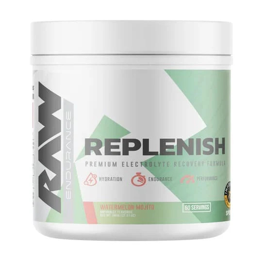 Raw Nutrition Replenish 60serv Hydration Electrolytes – Watermelon Mojito