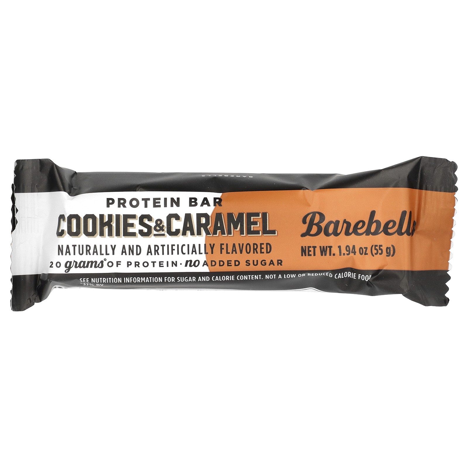 Protein Bar, Cookies & Caramel, 12 Bars, 1.94 oz (55 g) Each