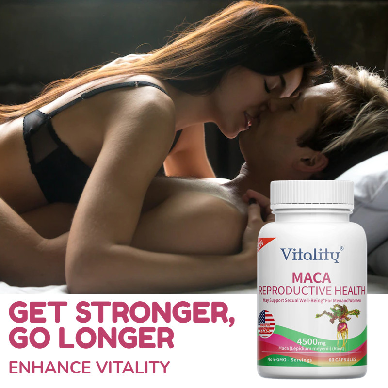 MACA REPRODUCTIVE HEALTH May Support Sexual Well-Being For Men and Women capsule