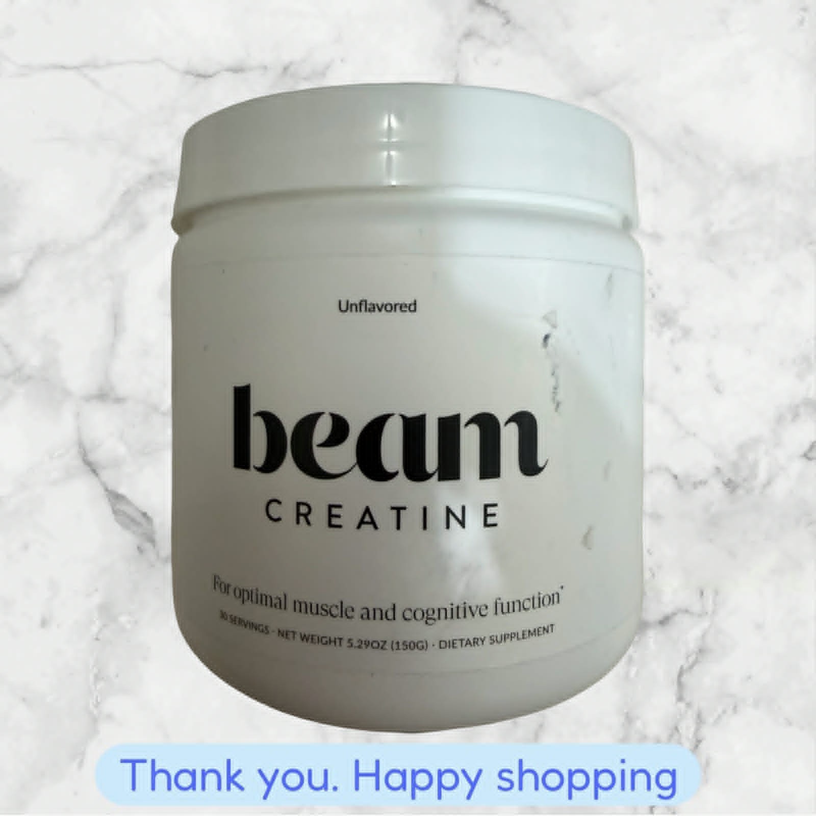 Beam Creatine Optimum Muscle Growth Cognitive Function 30 servings NEW SHIPPING
