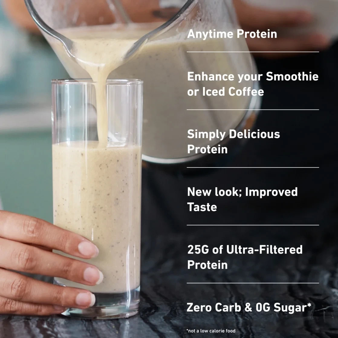 Isopure Zero Carb 100% Whey Protein Isolate Vanilla Protein Powder 25g15Servings
