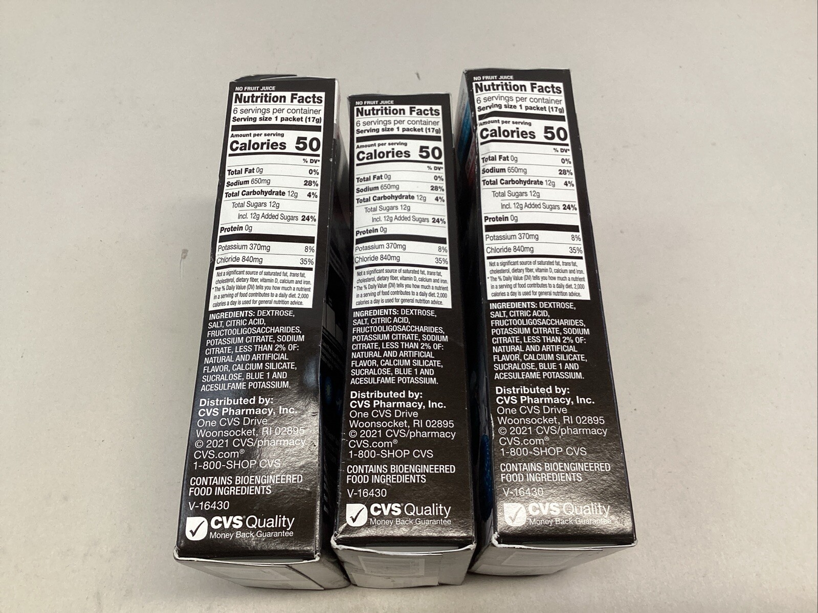 Adult Electrolyte Mix Berry Frost 12 Individual Pks Total Exp 08 25 Lot Of 3