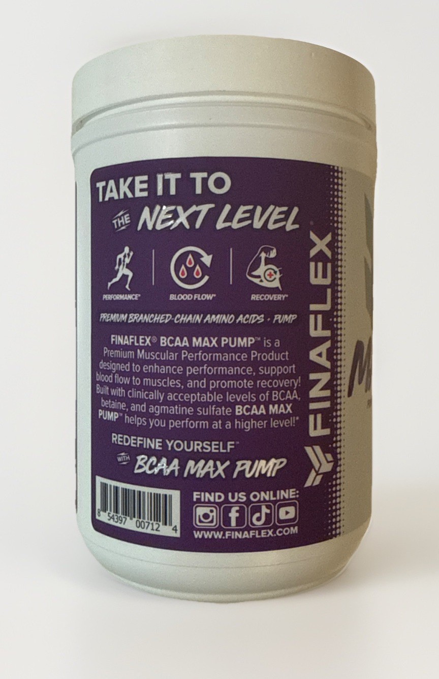 FINAFLEX BCAA Max Pump Intra Workout Supplement 30 Servings for Endurance Rec…