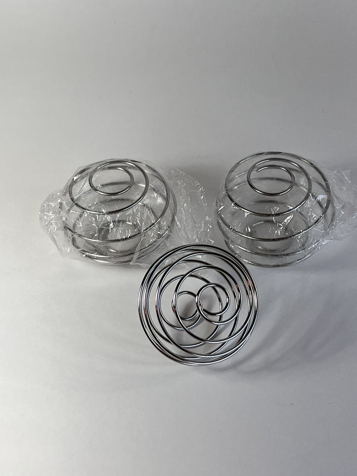 3 Whisk Blender Wire Mixing Balls, Silver for Shaker Drink Bottle