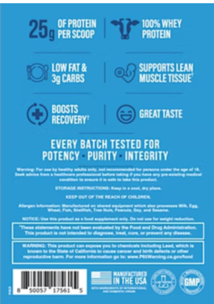 CBUM Series Itholate Protein Powder – Milk and Cookies
