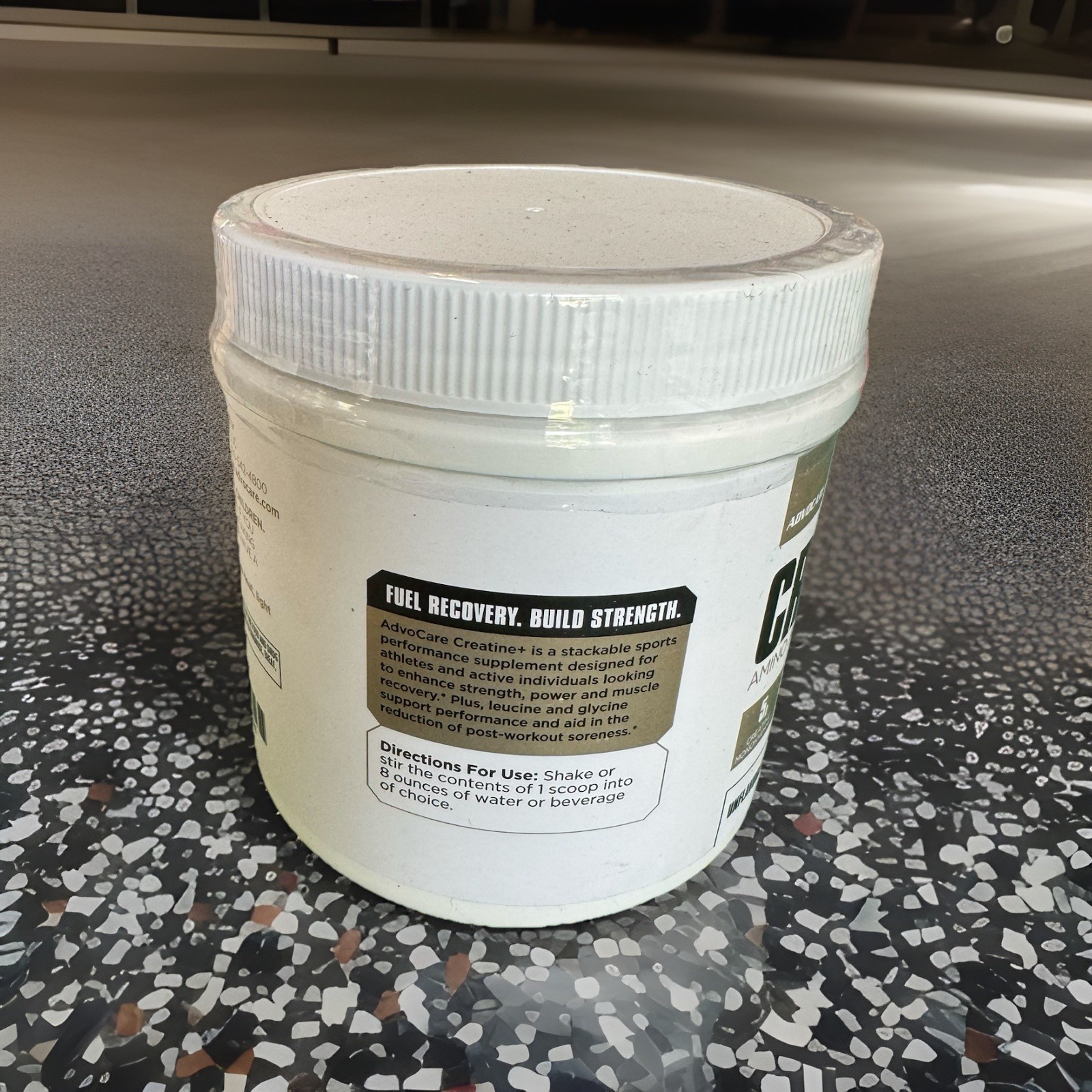 AdvoCare Creatine+ Amino Acids BCAA 300g Unflavored BB 10/2026 Sealed