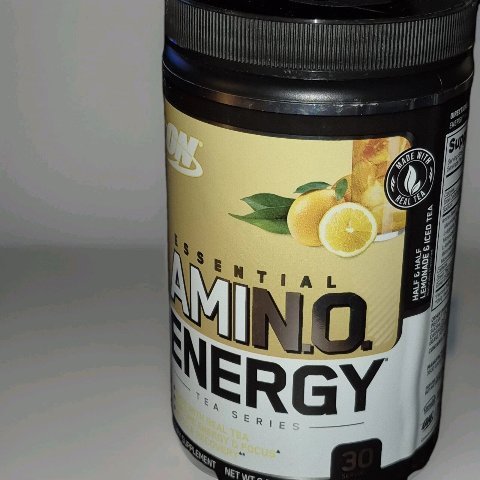 Discontinued AMINO ENERGY 2018 Half & Half Lemonade Ice Tea- NOT FOR CONSUMPTION