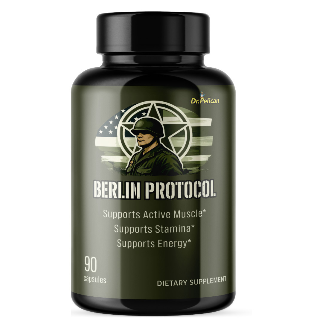 Berlin Protocol- Bodybuilding & Men’s Health Support- 90 Capsules