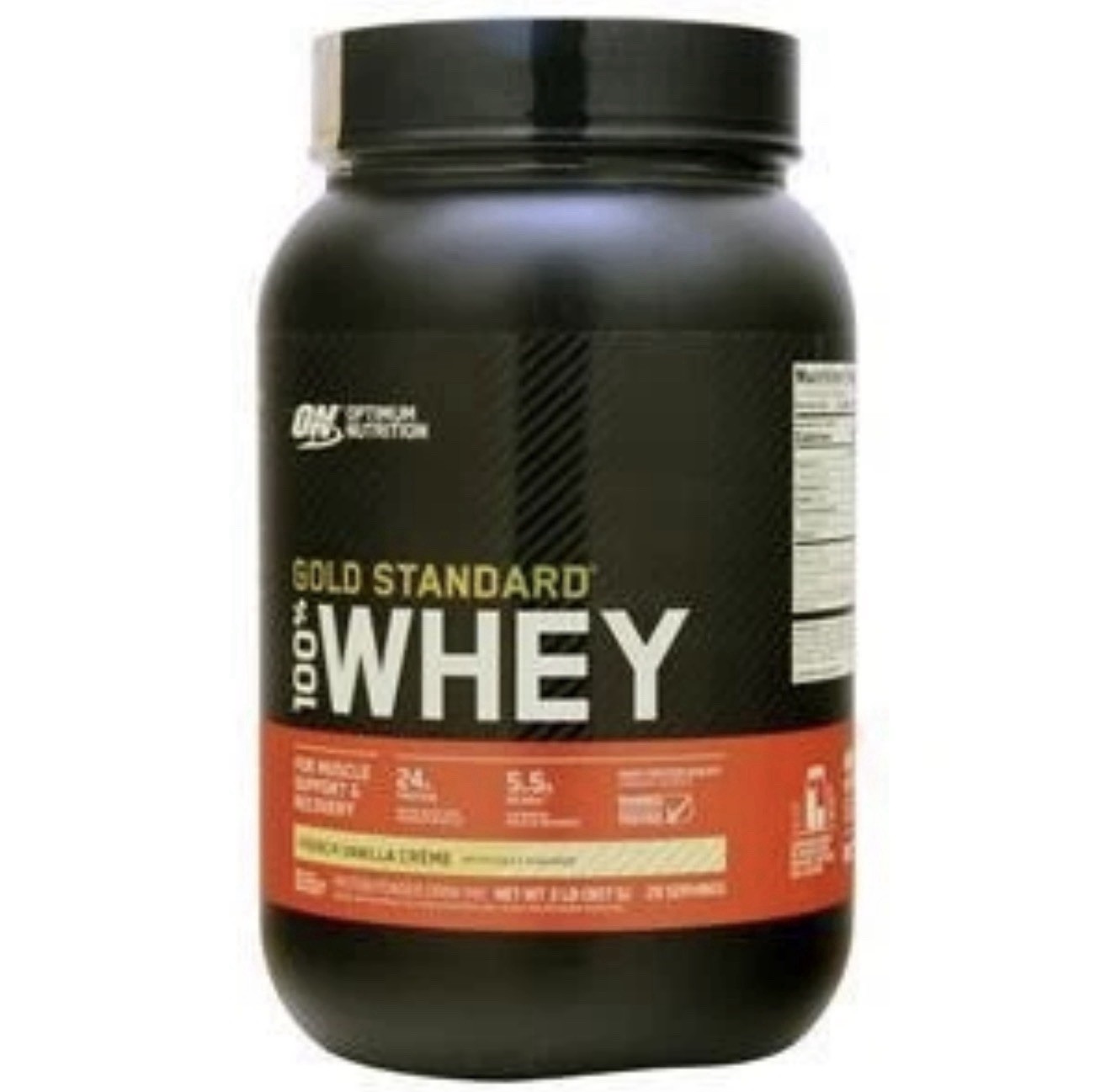 Gold Standard® 100% Whey Protein, French Vanilla Creme, 2 lb (907 g)
