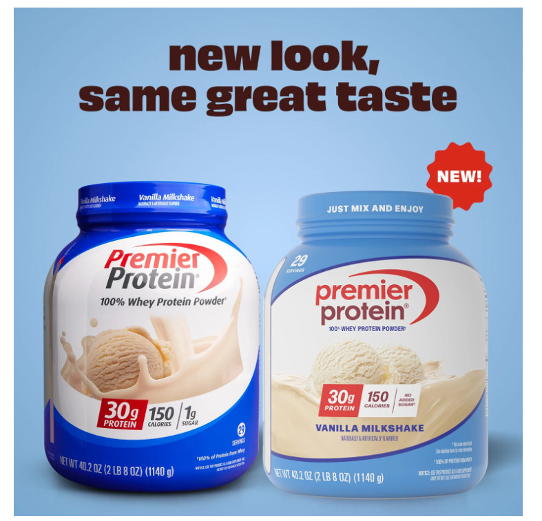 Premier Protein Whey Powder Vanilla Milkshake 29 Servings 30g Protein