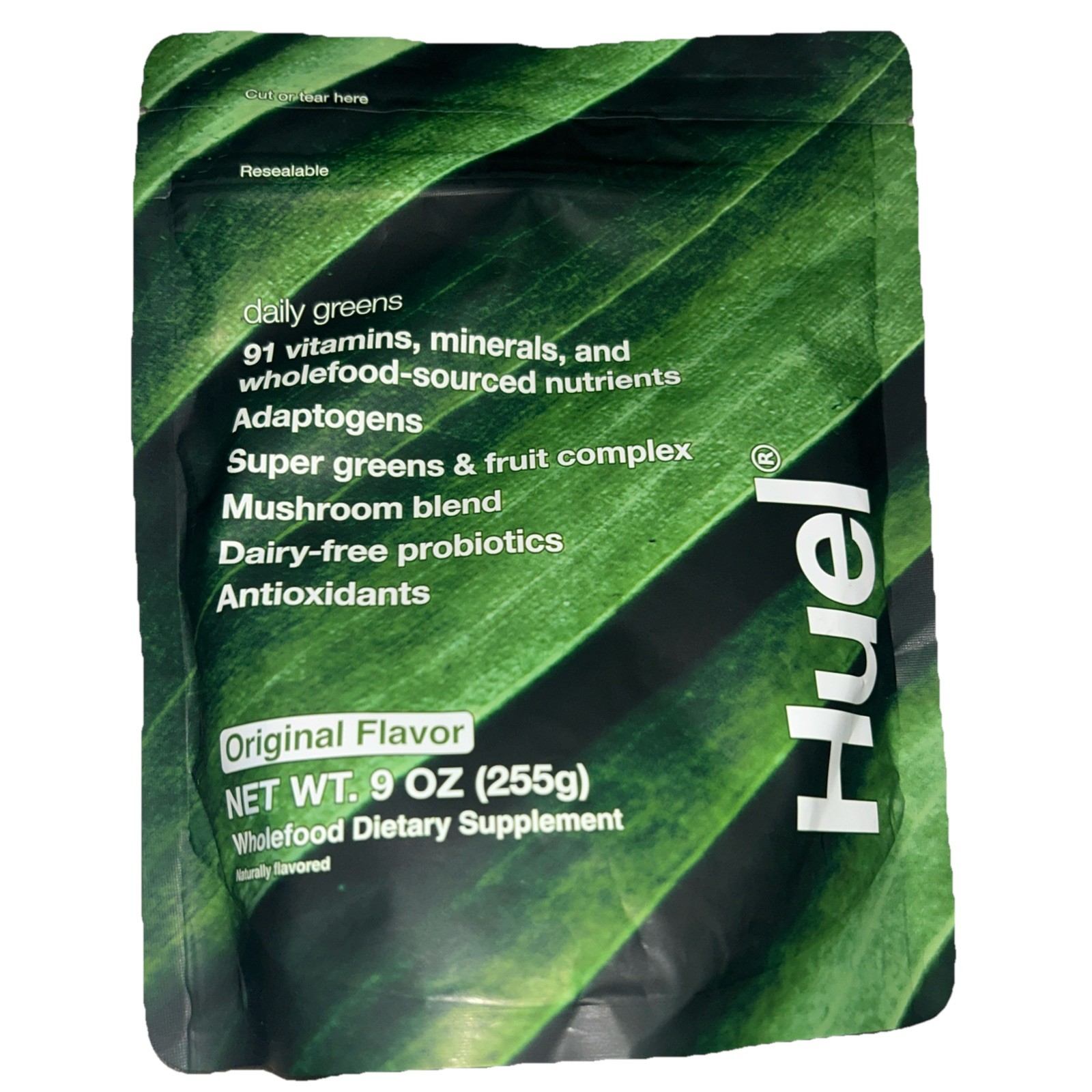 HUEL DAILY GREENS SUPERFOOD Powder 9 oz ( 30 Servings ) Original Flavor BY 12/26