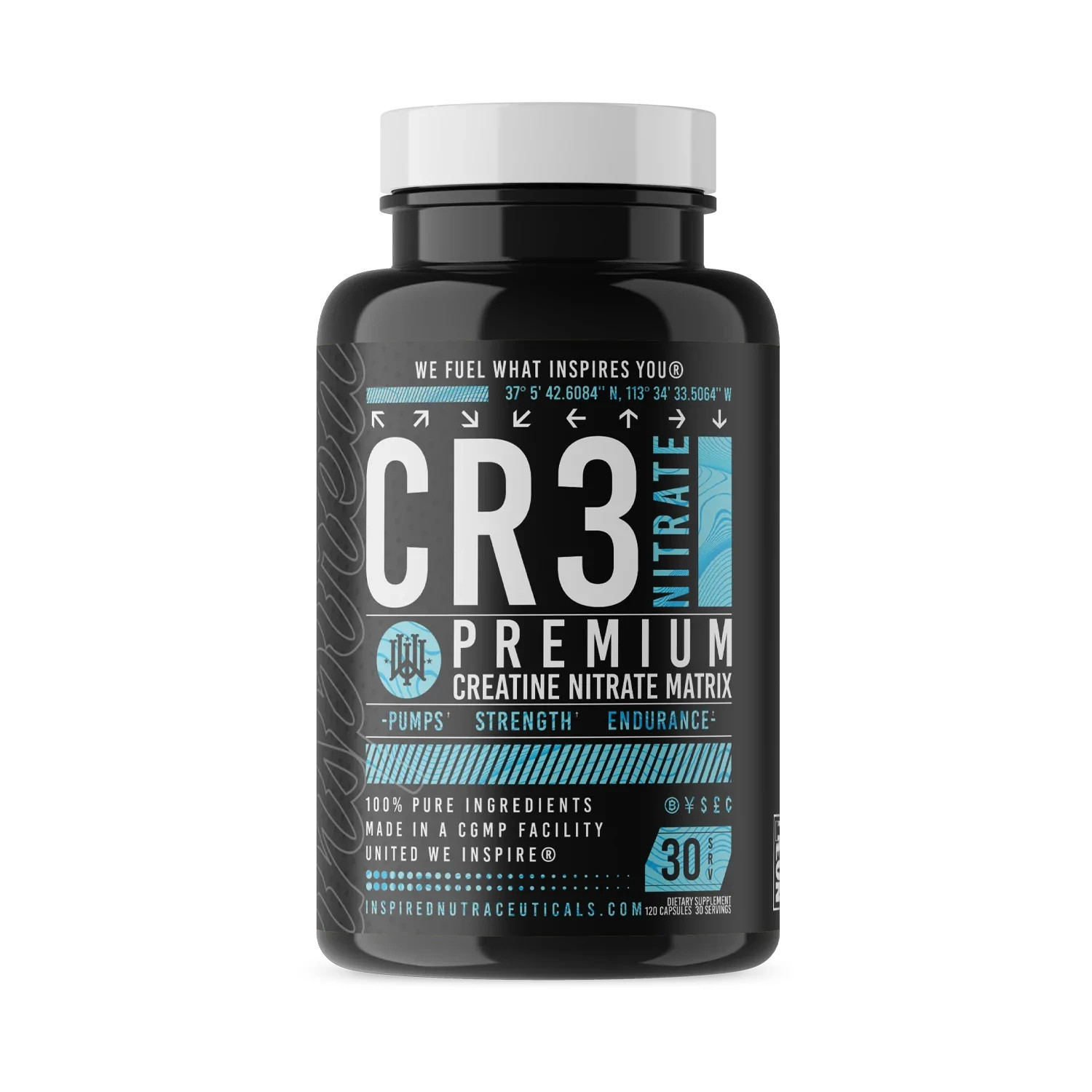 inspired nutra Inspired CR3 Creatine Nitrates 10/26