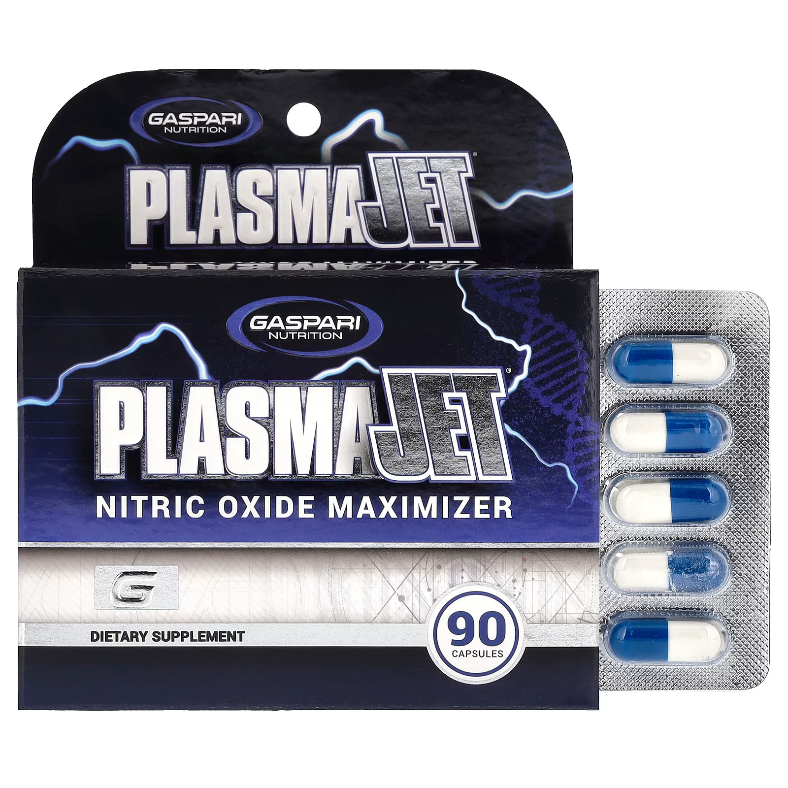 2 X Gaspari Nutrition, PlasmaJet, 90 Capsules
