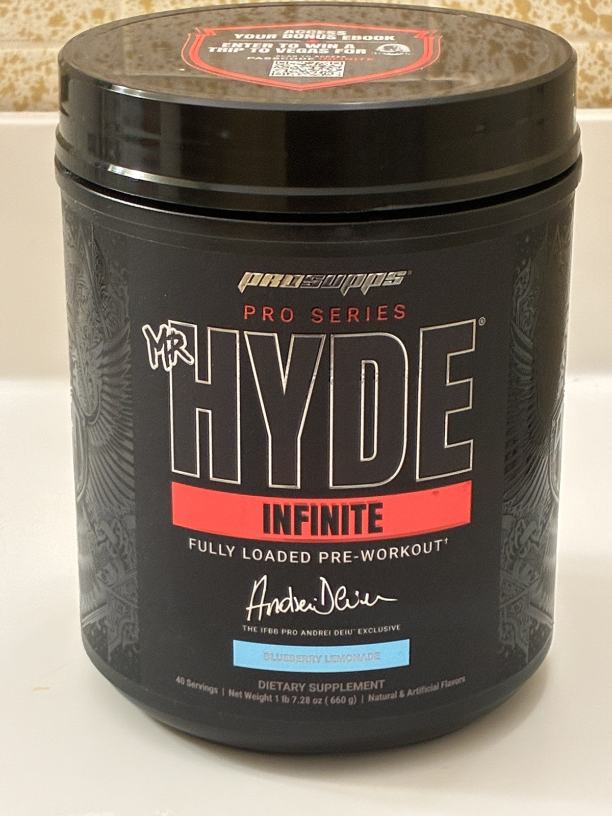 Pro Series MR. HYDE INFINITE FULLY LOADED PRE-WORK BLUEBERRY LEMONADE EXP. 5/27